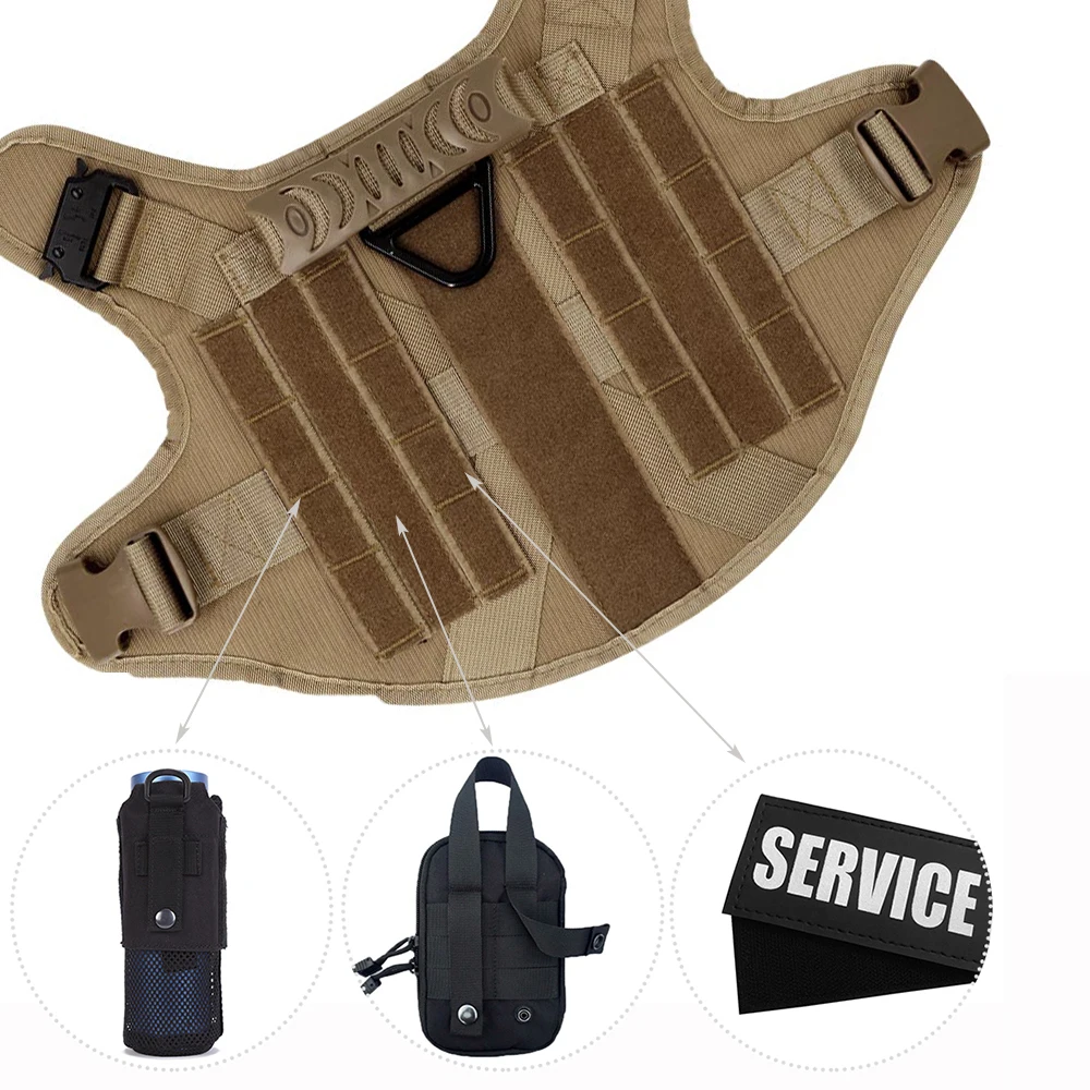 Pack Pro (harnais, laisse et collier militaire pour chien) – Image 3