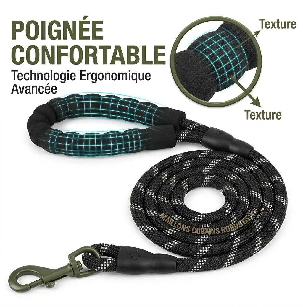 Laisse réfléchissante pour chien – Image 3