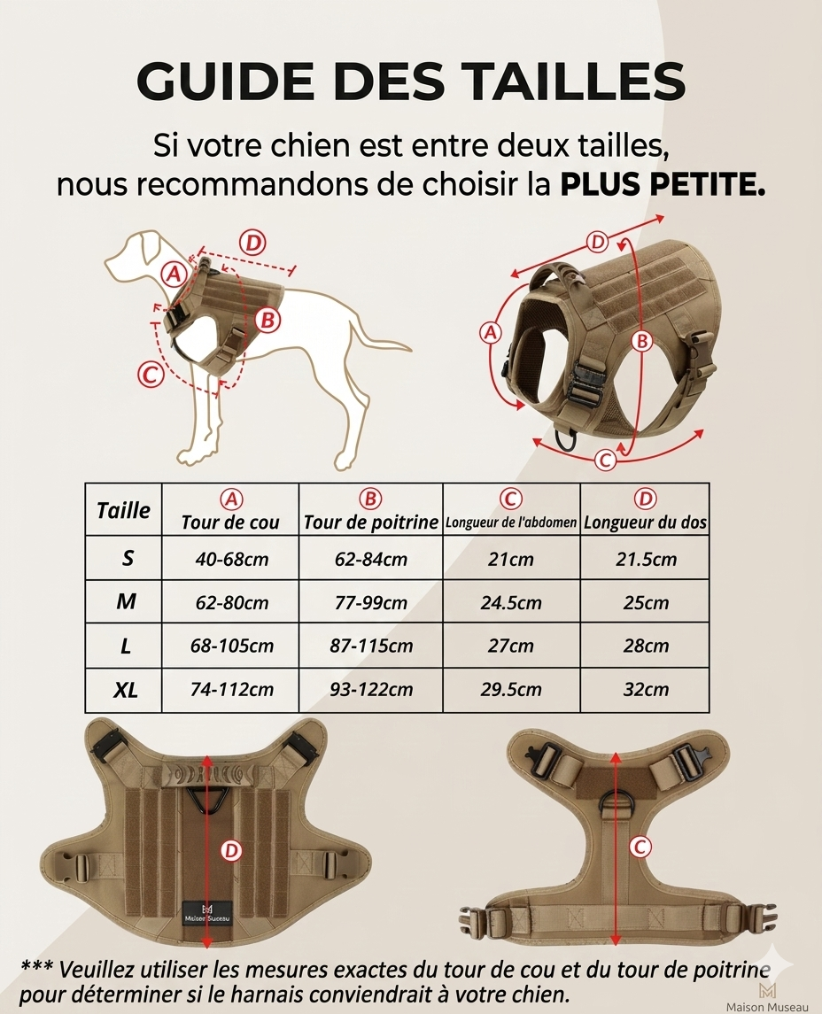Pack Pro (harnais, laisse et collier militaire pour chien) – Image 9